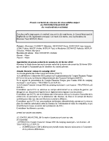 Procès-verbal de la réunion du vendredi 05 avril 2024