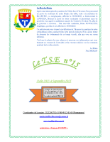 Le T.S.E n°15 Septembre 2025