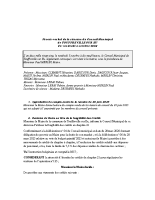 Procès-verbal de la réunion du vendredi 3 octobre 2025